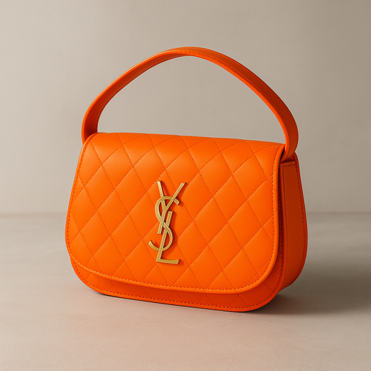 Sac YSL Orange Éclat – Style Audacieux 🧡